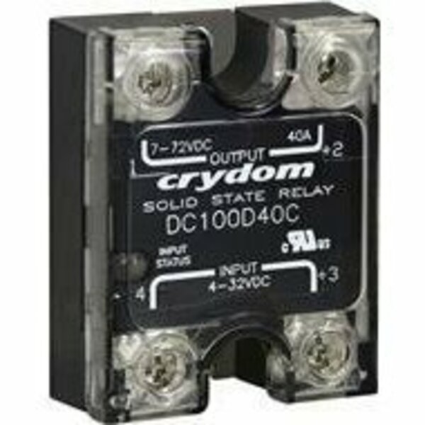 Crydom Ssr Relay Panel Mount Ip00 100Vdc10A 90-140Vac In DC100A10